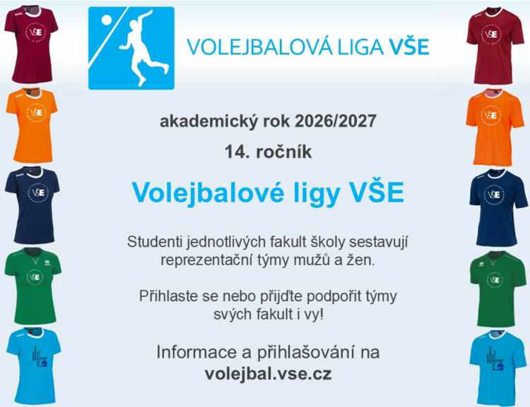 14. ročník Volejbalové ligy VŠE