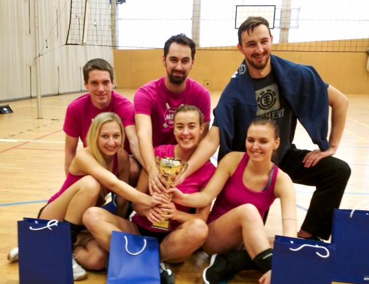 Závěr semestru na turnaji smíšených týmů KPMG Fit Cup