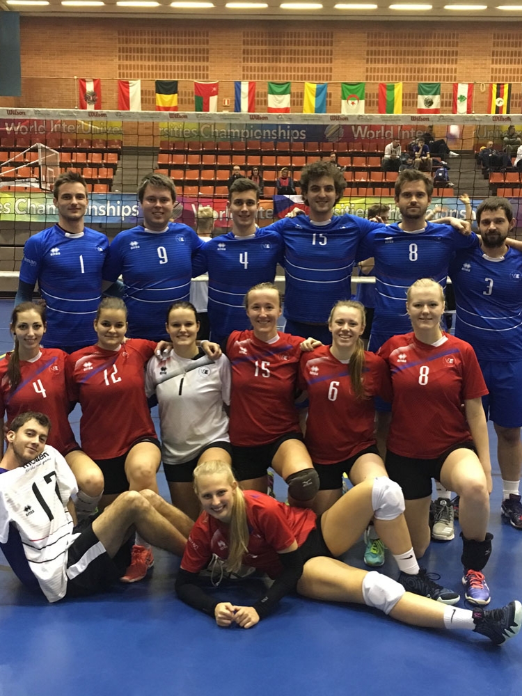 Volejbalisté VŠE reprezentovali na Světovém šampionátu univerzit v Barceloně
