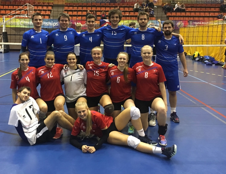 Volejbalisté VŠE reprezentovali na Světovém šampionátu univerzit v Barceloně