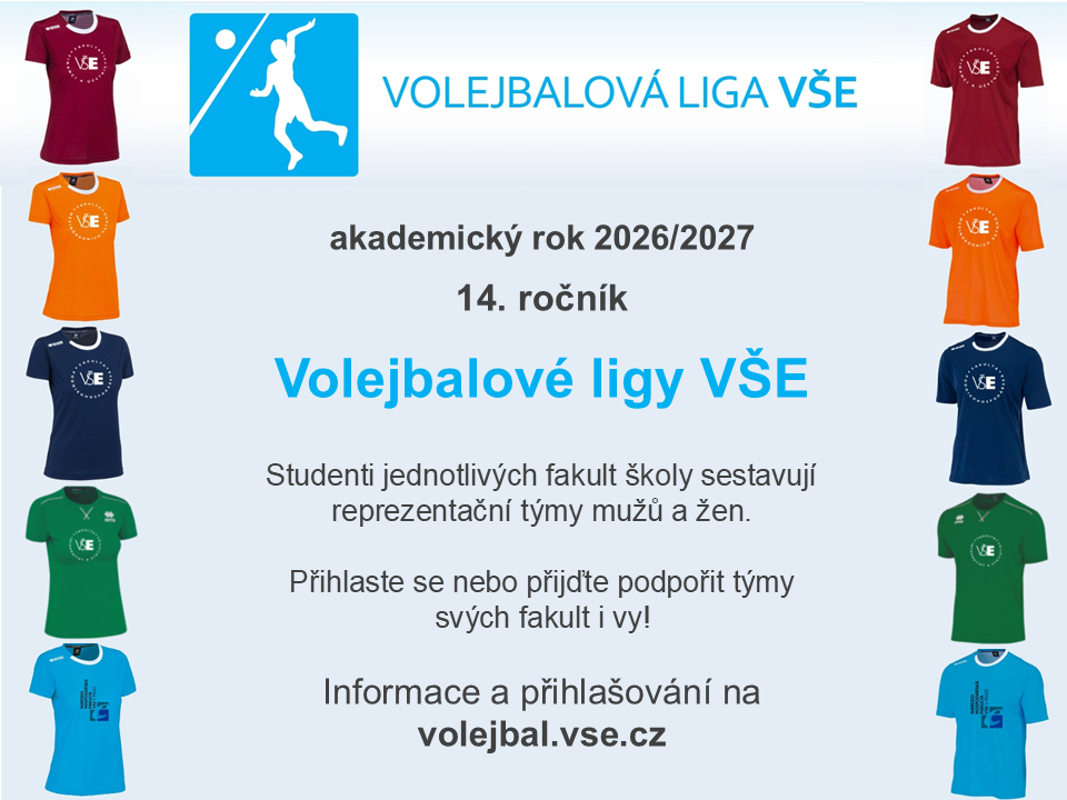 14. ročník Volejbalové ligy VŠE