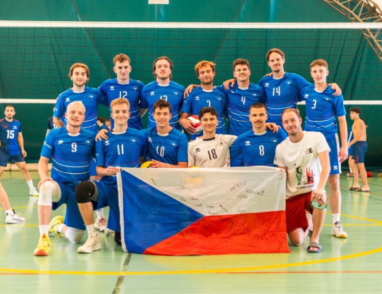 Volejbalisti VŠE na turnaji EURO MILANO 2025